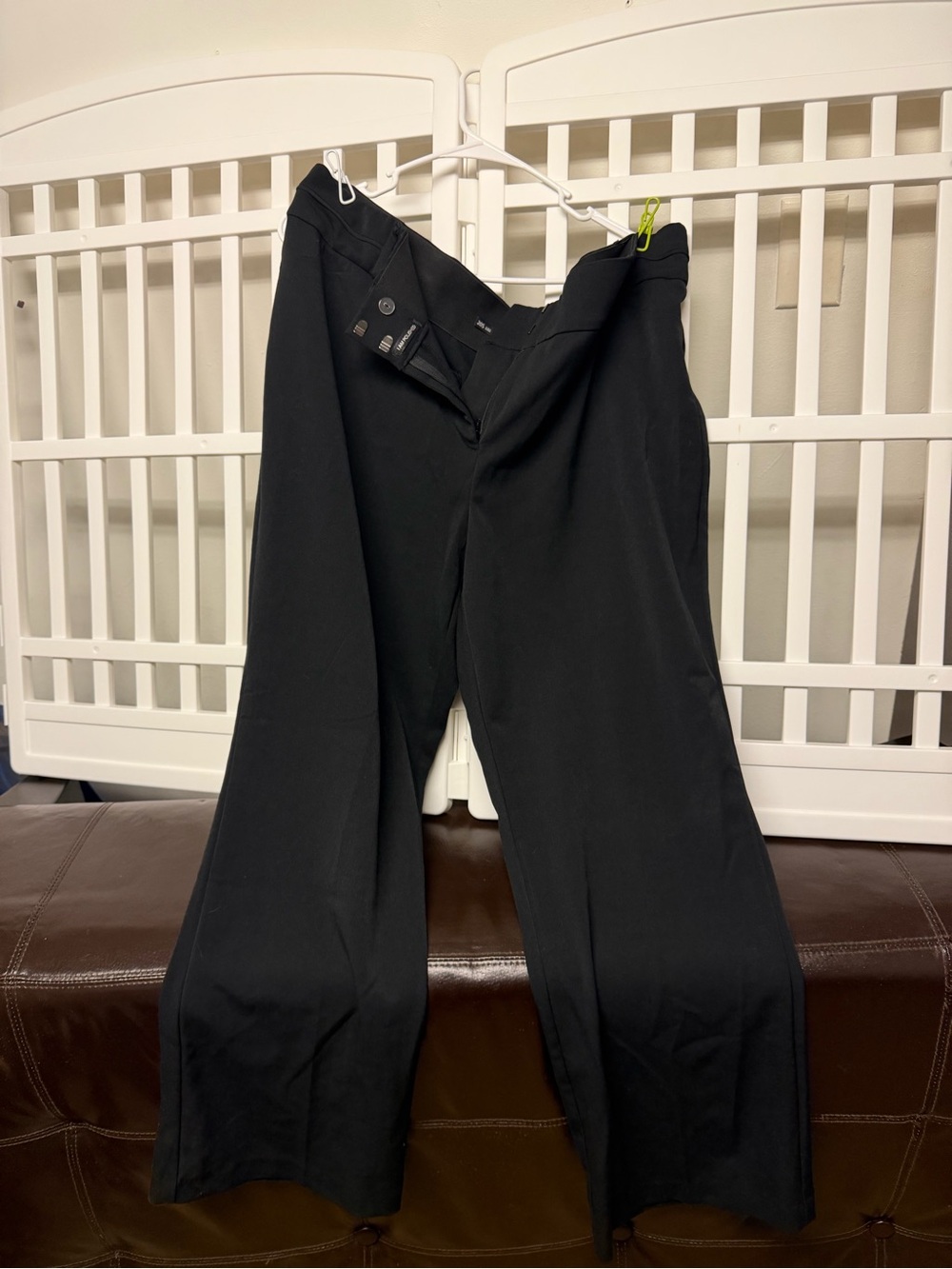 Maurices Black Wide-Leg Trousers